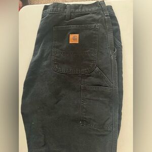 EUC Carhartt fully insulated carpenter/utility jeans.